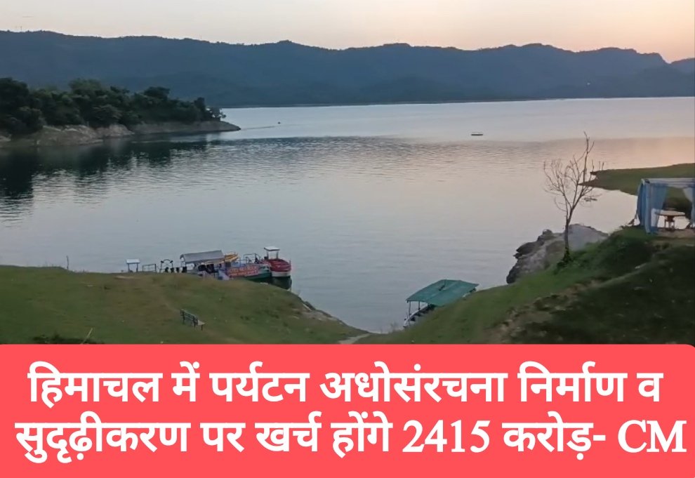 हिमाचल में पर्यटन अधोसंरचना निर्माण व सुदृढ़ीकरण पर खर्च होंगे 2415 करोड़- CM